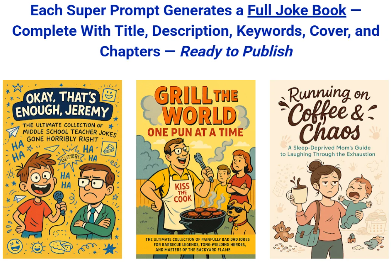 What is 330 Prompts for Bad Joke Books?